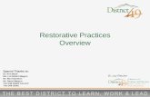 Restorative Practices Overview December 2015