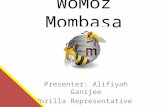 Launch of WoMoz Mombasa