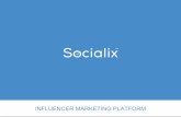 Socialix Influencer Marketing Platform