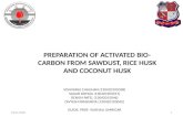 Preparation of Activated Bio-Carbon from Sawdust, Rice Husk and Coconut Husks