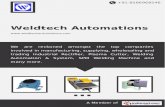 Weldtech Automations, Nagpur, Welding Automation & System