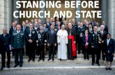 Prepare to stand before church and state