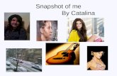 Snapshot of me by Catalina