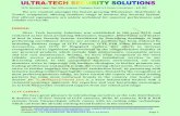 Ultra- Tech Security Solutions, Coimbatore,