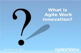 What is agile work innovation?