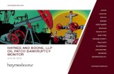 Haynes and Boone, LLP Oil Patch Bankruptcy Monitor - June 2016 edition