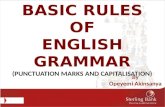 Basic Rules Of English Grammar