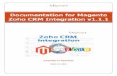 Magento Zoho CRM Integration User Guide
