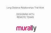 Long Distance Relationships That Work: Making Remote Design Happen
