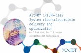 Alt-R™ CRISPR-Cas9 System: Ribonucleoprotein delivery optimization for improved genome editing