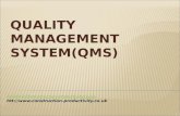 109 qualtiy management system
