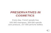 Preservatives in cosmetics