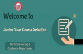 Junior Year Course Selection  2016-2017