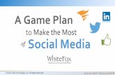 Social media game plan 2016