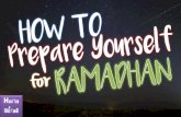 How to Prepare Yourself for Ramadan