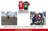Jersey 2 Africa 4 Football Foundation Presentation