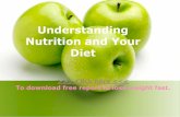 Understanding nutrition and diet ()