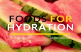 Jennifer Reichelt presents Foods For Hydration