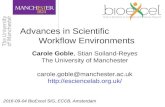 Advances in Scientific Workflow Environments