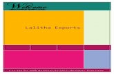 Lalitha exports pdf