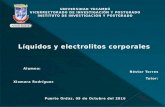 LIQUIDOS Y ELECTROLITOS CORPORALES