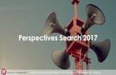 Les Perspectives Search 2017 - Workshop Search Foresight du 17 janvier 2017