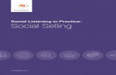 Social Listening in Practice: Social Selling