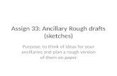 Assign 33   ancillary rough drafts