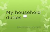 Household duties