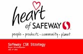 Safeway - Corporate Social Responsibility Audit and Recommendations