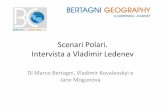 Scenari polari. Intervista a Vladimir Ledenev