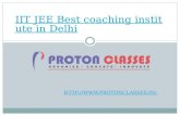 Iit jee best coaching institute in delhi india