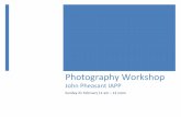 Photography workshop for beginners