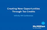 New Hire Tax Credits Through InfinityHR