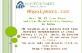 Best pu, fr foam sheet, mattress manufacturers company in india