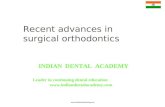 Recent advances in surgical orthodontics /certified fixed orthodontic courses by Indian dental academy