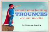 Email Marketing Trounces Social Media