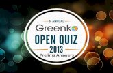 Greenko 2013 prelims_with answers