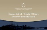 Processus de sélection de l’emplacement de l’Hôpital d’Ottawa