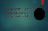 Social Media Etiquette (organisational)