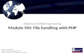 DIWE - File handling with PHP
