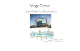 Vega gene  low fidelity prototype (Kevin Liang)
