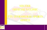 TTU Intramural Soccer Officials' Clinic