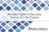 Mobile Payment Security Trends for the Future
