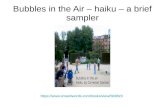 Slideshare  haiku bubbles in air slides
