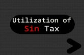 2015 utilization of sin tax