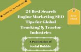 24 best search engine marketing seo tips for global trucking & tractor industries