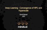 Deep Learning: Convergence of HPC and Hyperscale
