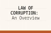 Law of corruption