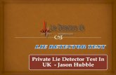 Lie detector test